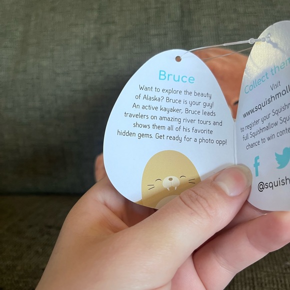 8” walrus squishmallow - Picture 3 of 3